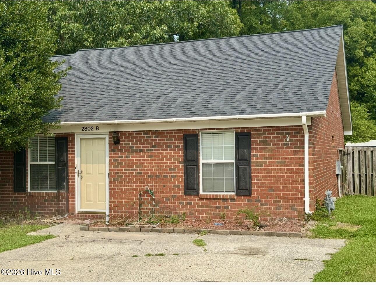 Exterior photo of 2802 Richard Drive B, Greenville, NC 27834. MLS: 100583109