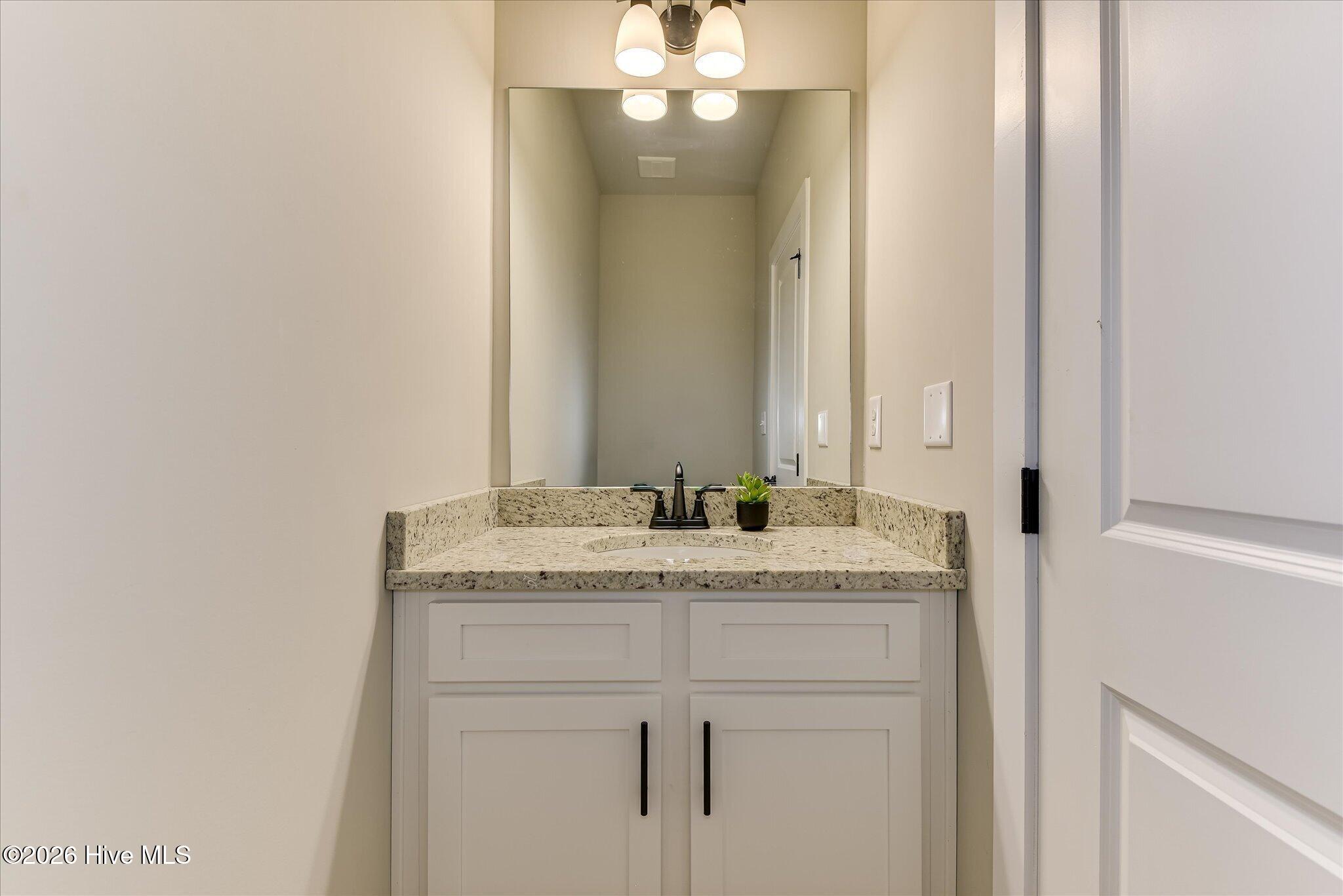 Half bathroom for guests