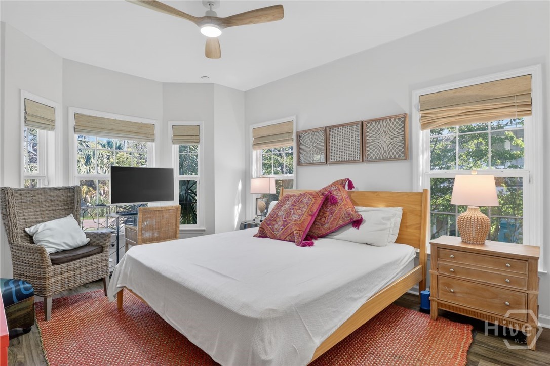 Master suite on first floor