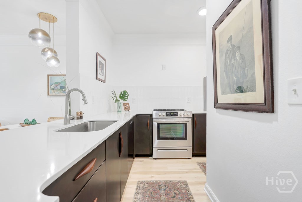 breakfast bar removed opening up the space