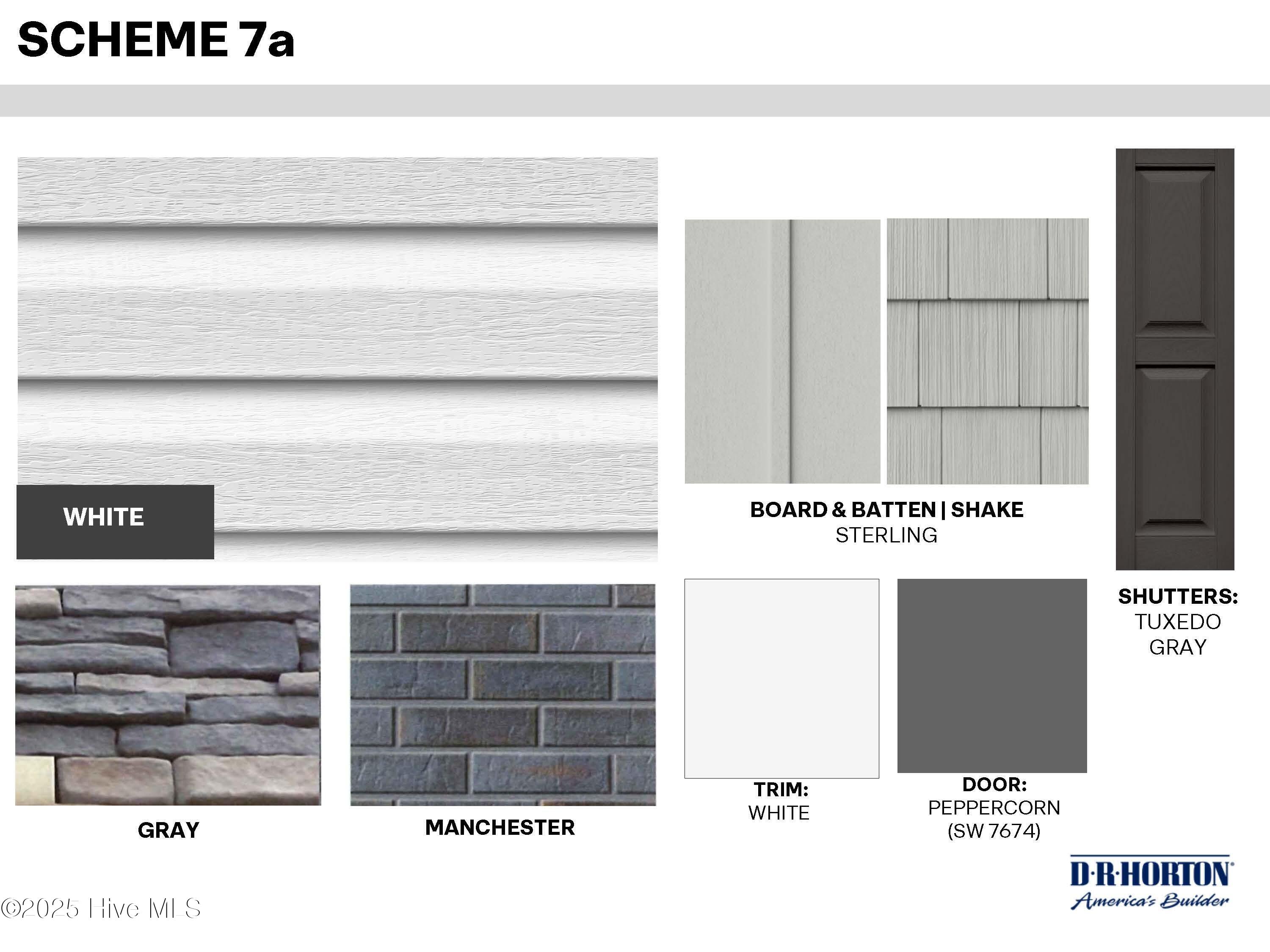 THIN BRICK Exterior Vinyl Schemes - NORT