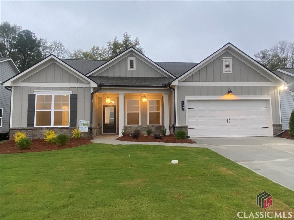 Very Popular home with large covered front porch a