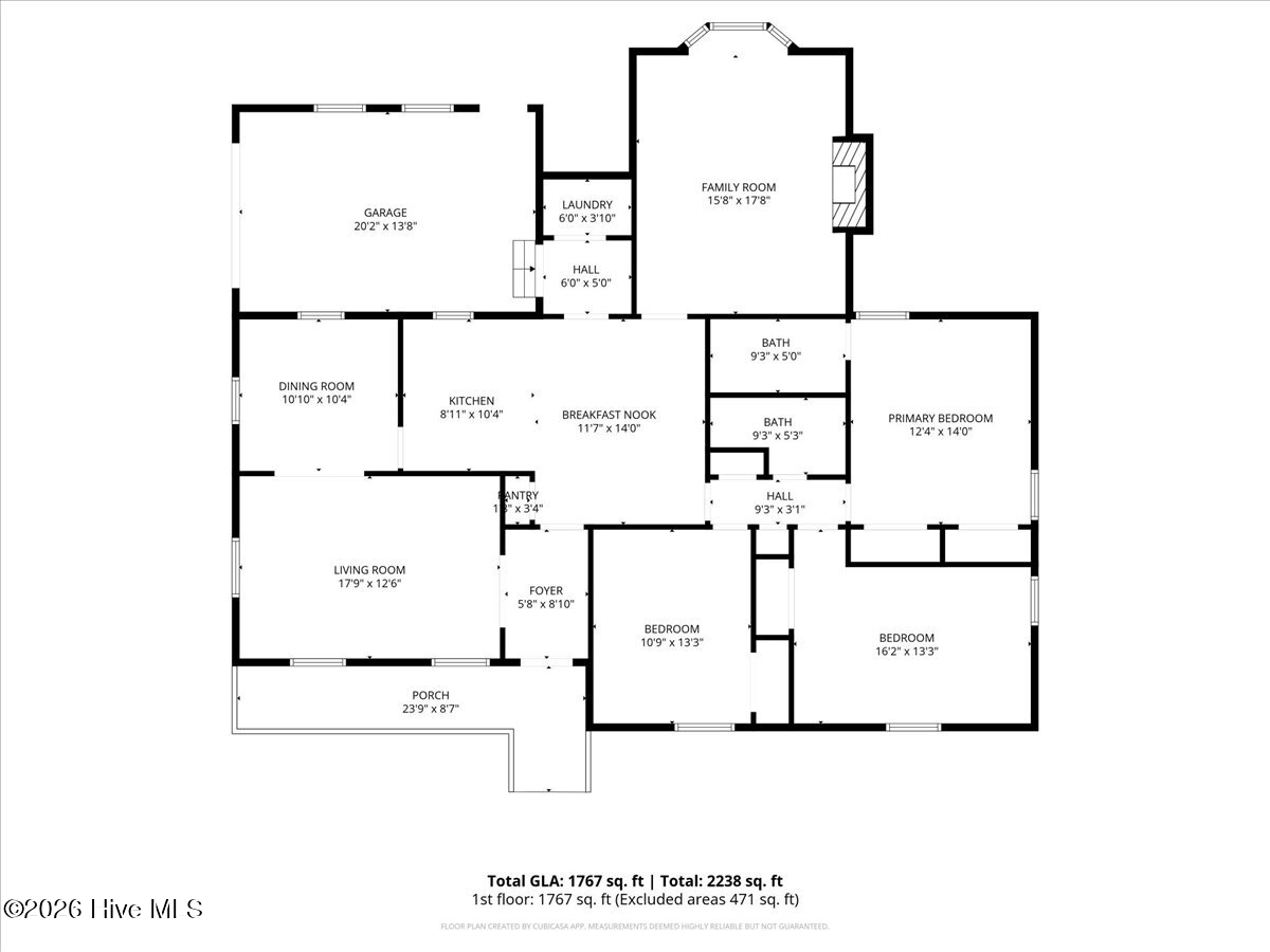 Exterior photo of 1111 S Andrews Avenue, Goldsboro, NC 27530. MLS: 100556566