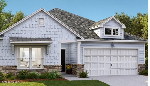 Currently under construction Litchfield plan that will be ready to close in January. This magnificent home features 3 bedrooms and 2 baths, offering spacious and comfortable living. The kitchen showcases Quartz counters and a stylish tile backsplash, adding a touch of elegance to the heart of the home. LVP flooring graces the main living areas, providing a seamless and low-maintenance space. The bathrooms and laundry room boast attractive tile flooring, combining both style and practicality. The owner's suite features a fully tiled shower with a glass door, creating a luxurious retreat. In addition, this home includes a formal dining room and a charming breakfast nook, catering to various dining preferences. Enjoy the outdoors on the covered porch, perfect for relaxation and entertainment. The 2-car garage provides ample parking and storage space. For enhanced convenience and energy efficiency, a Rinnai tankless water heater is included. Don't miss the chance to make this remarkable home your own! Pictures are a representation.