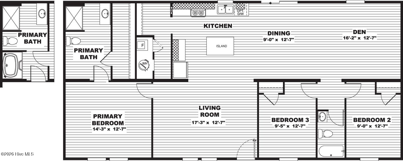Mobile Home For Sale - 311 N Winchester Lane<br/> Hubert, NC 28539