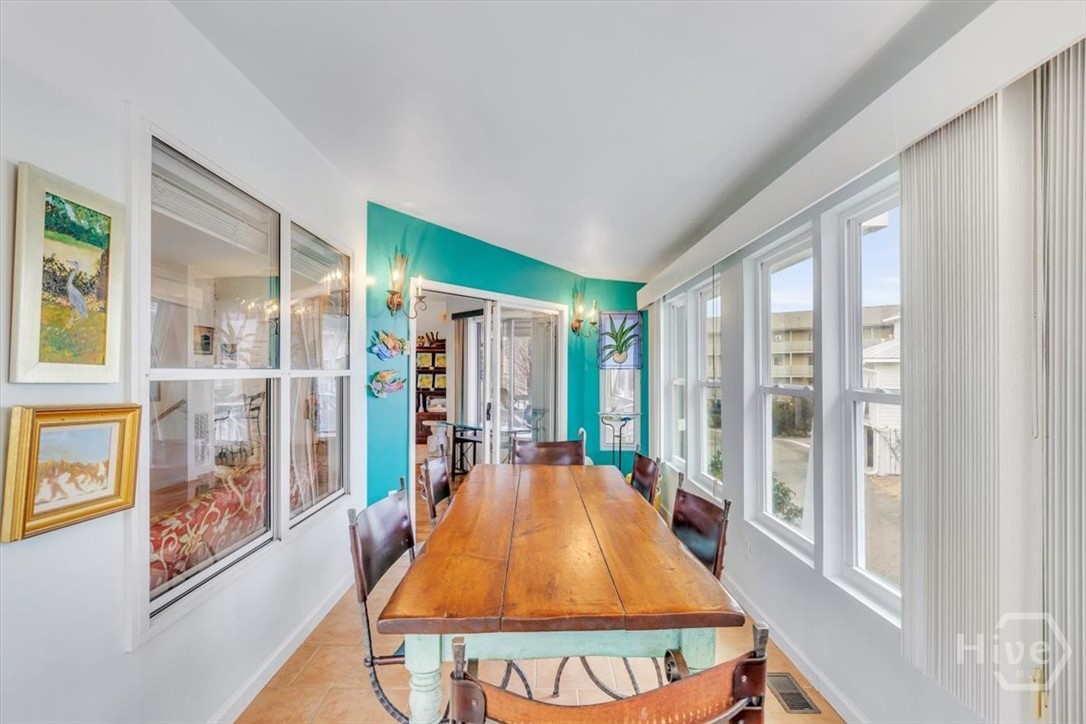 Fully enclosed and centrally heated/cooled sunroom