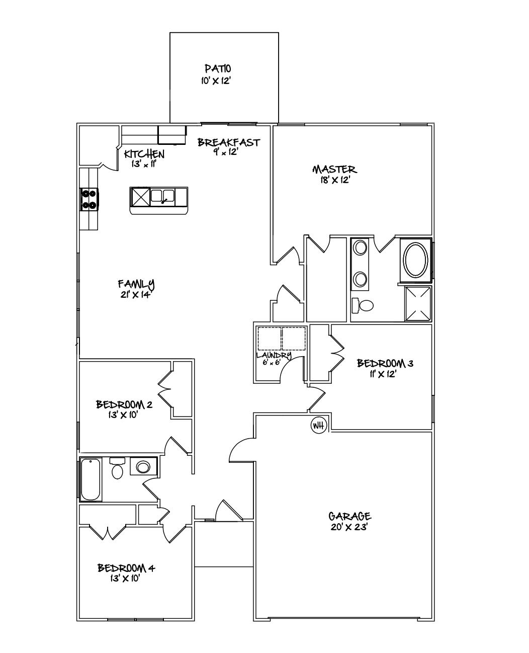Bridgeport floor plan