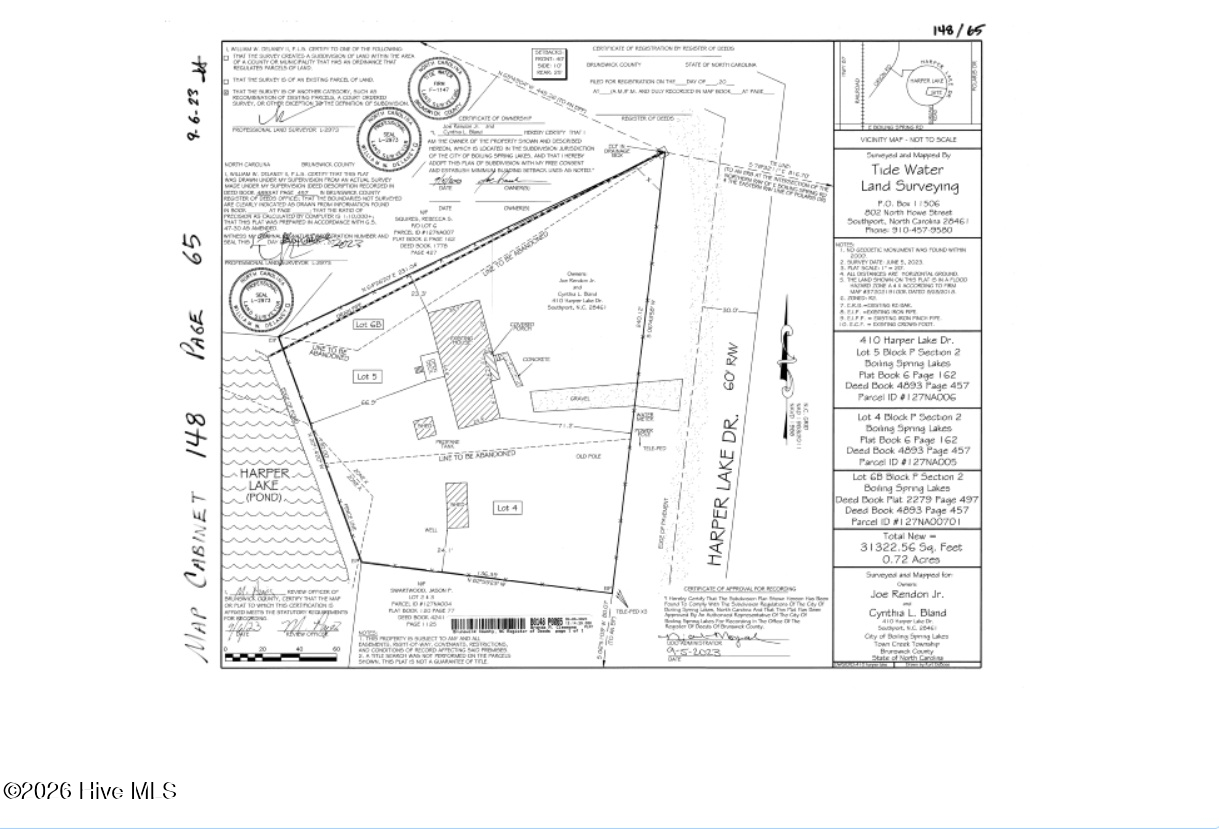 Homes For Sale - 410 Harper Lake Drive<br/> Southport, NC 28461