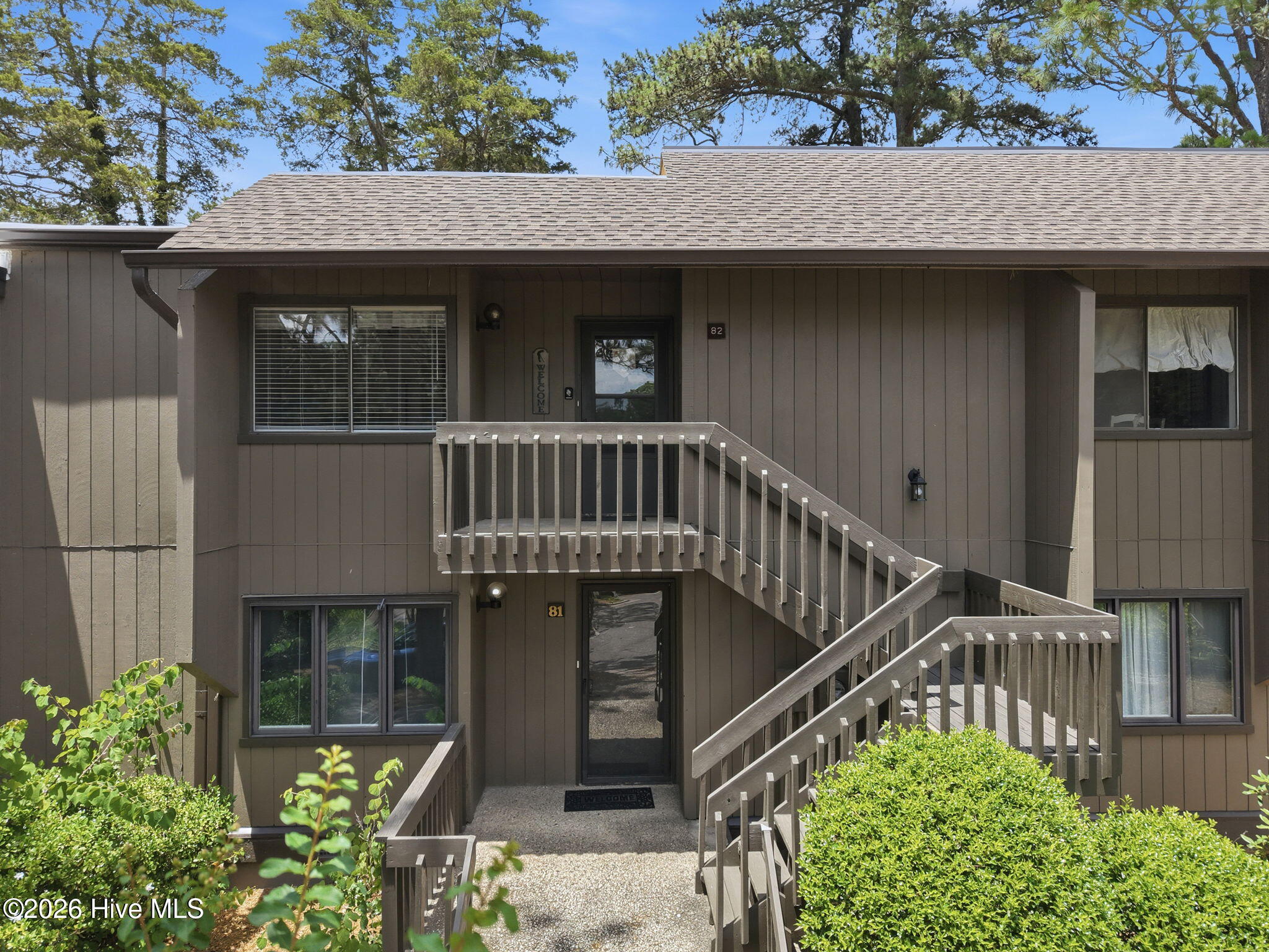 Exterior photo of 85 Pine Valley Road # 82, Pinehurst, NC 28374. MLS: 100588974