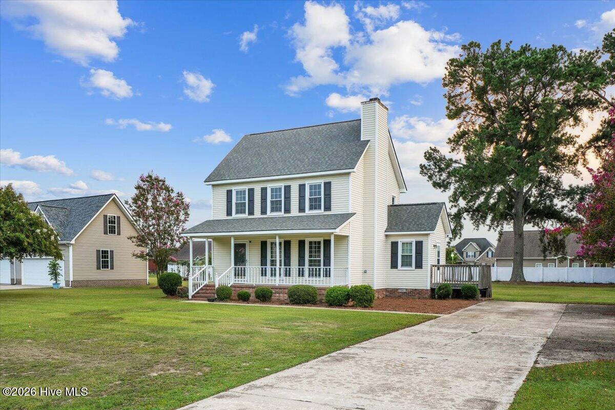 Exterior photo of 300 Trappers Wood Drive, Goldsboro, NC 27530. MLS: 100596083