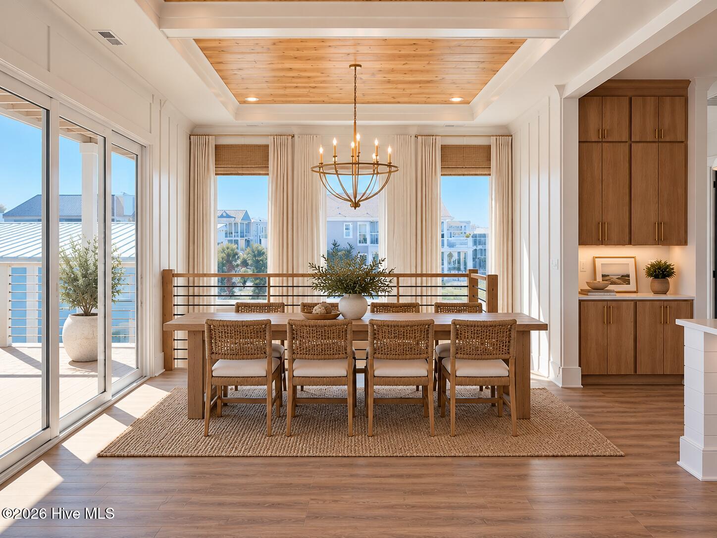 Virtually staged image until furniture is set up. This home is being sold furnished.