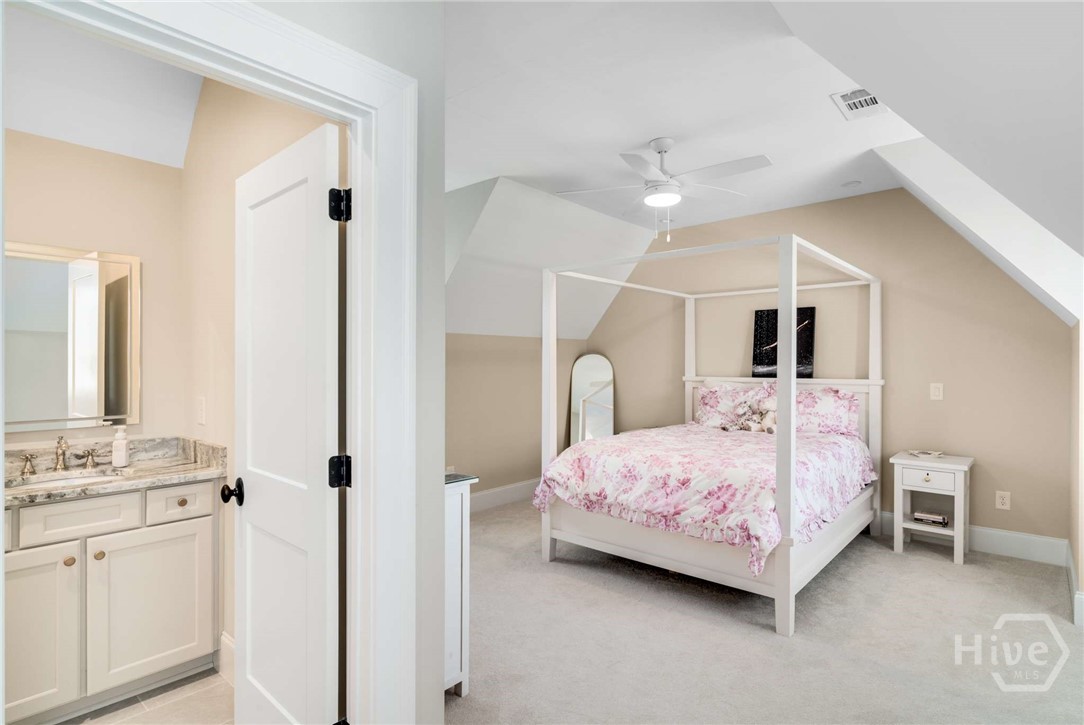 Oversized upstairs bedroom