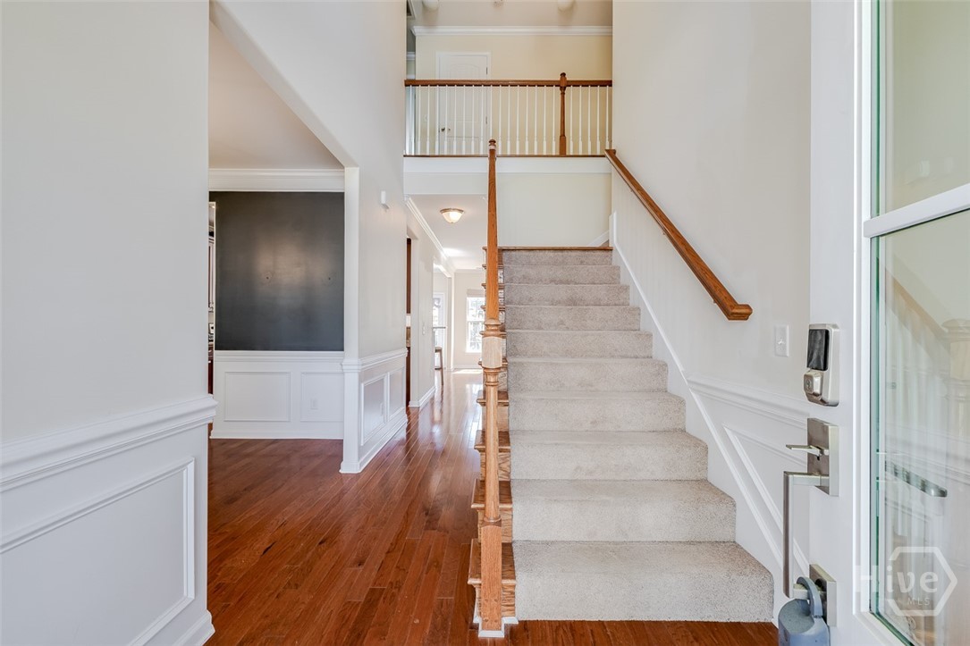 Grand two story entry