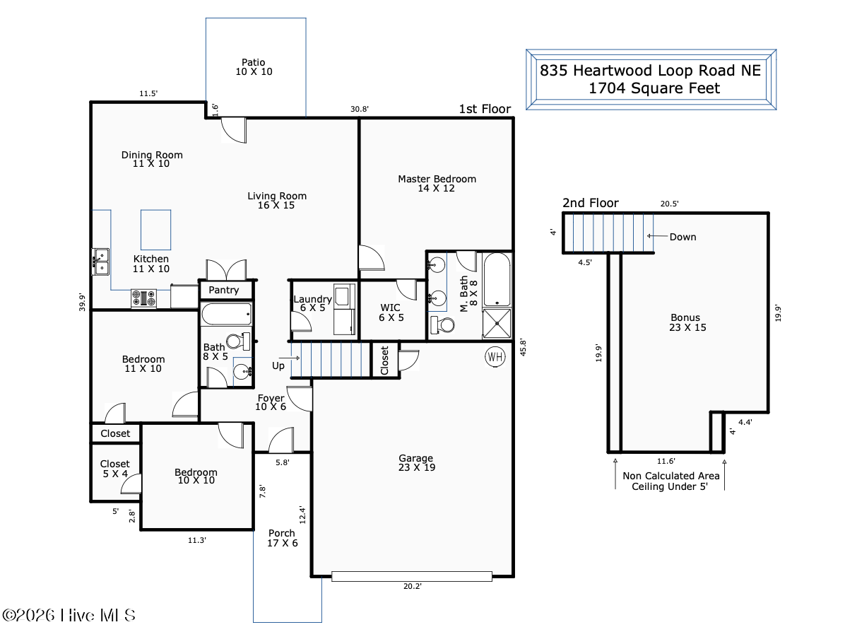 Exterior photo of 835 Heartwood Loop Road, Leland, NC 28451. MLS: 100564928