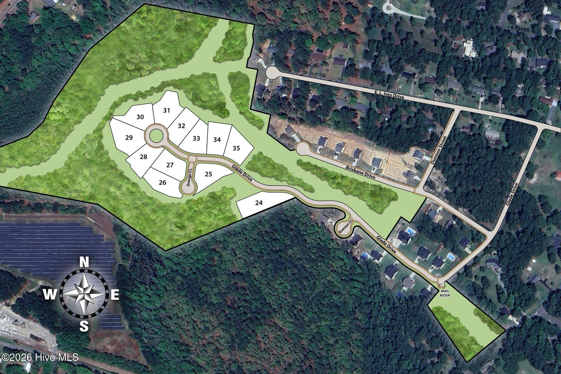 Bethesda Forest Site Map