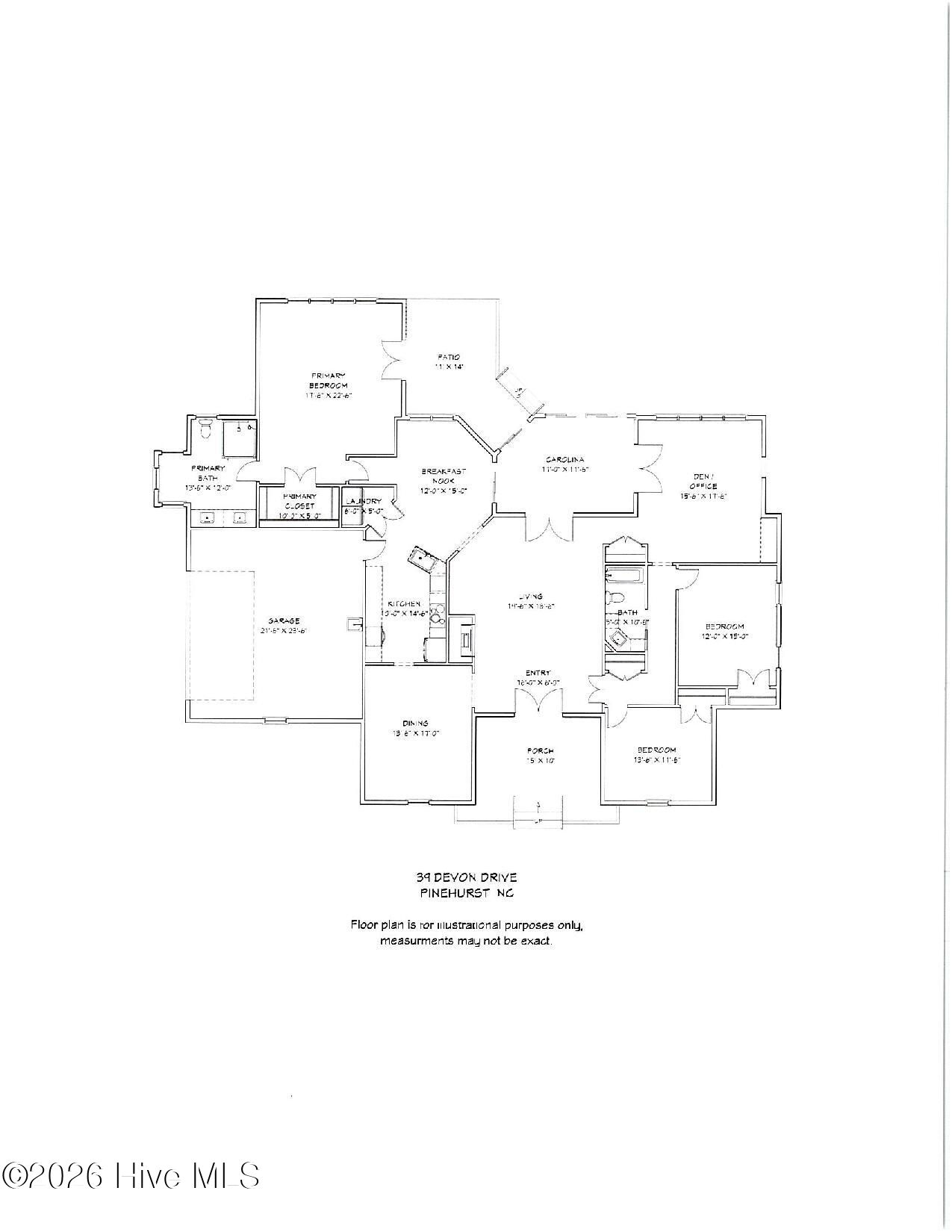 Exterior photo of 39 Devon Drive, Pinehurst, NC 28374. MLS: 100591229