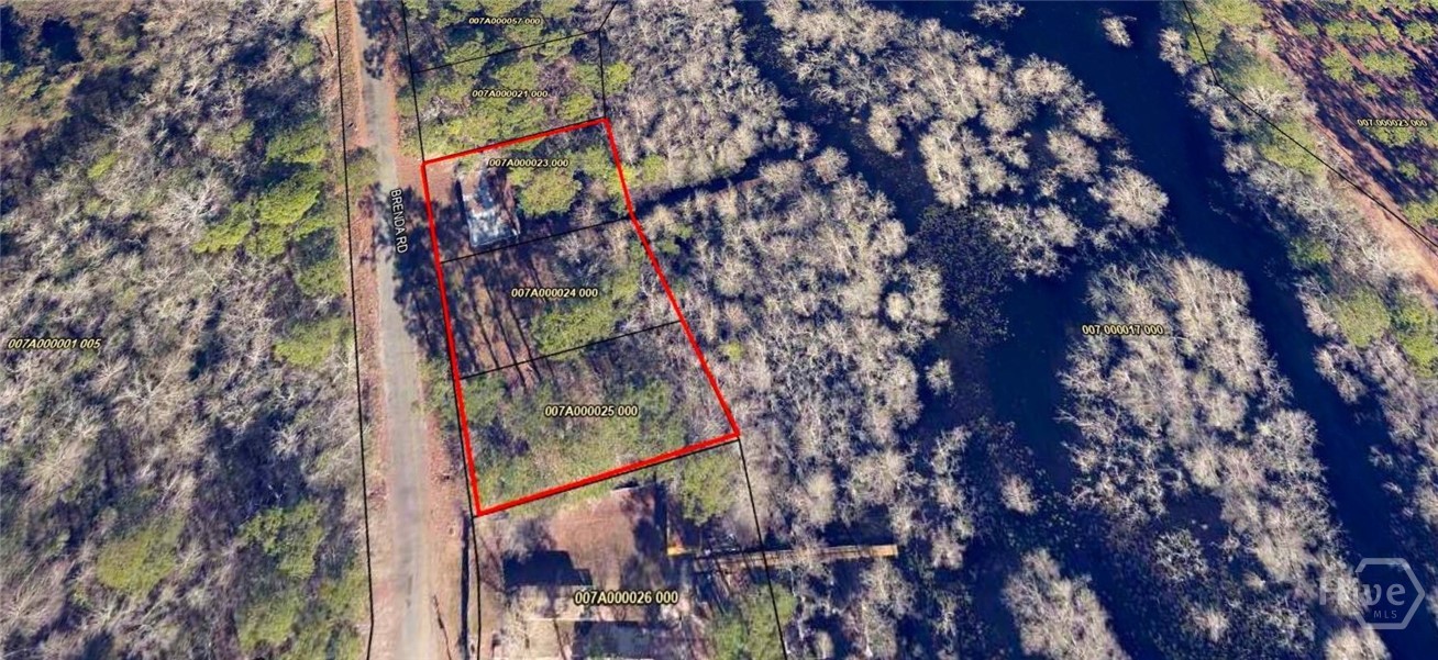 .75 Acre (3 Lots of Record) on Lake Collins in Por