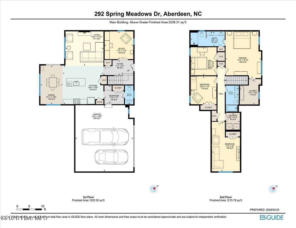 292 Spring Meadows Drive, Aberdeen, NC, 28315