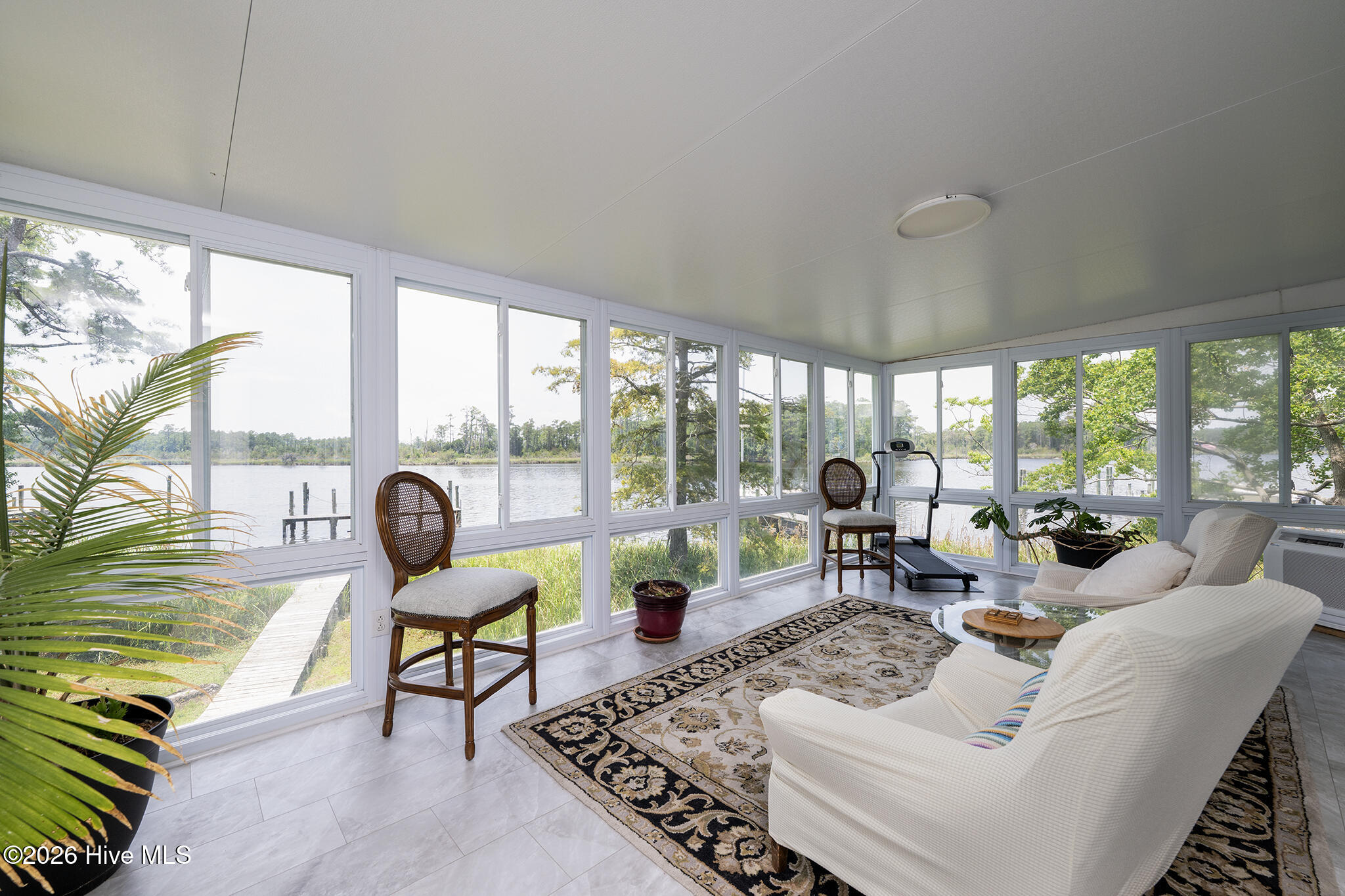 Sunroom with Amazing Water Views
