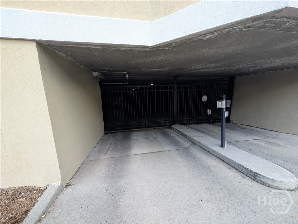 Gated and secure parking