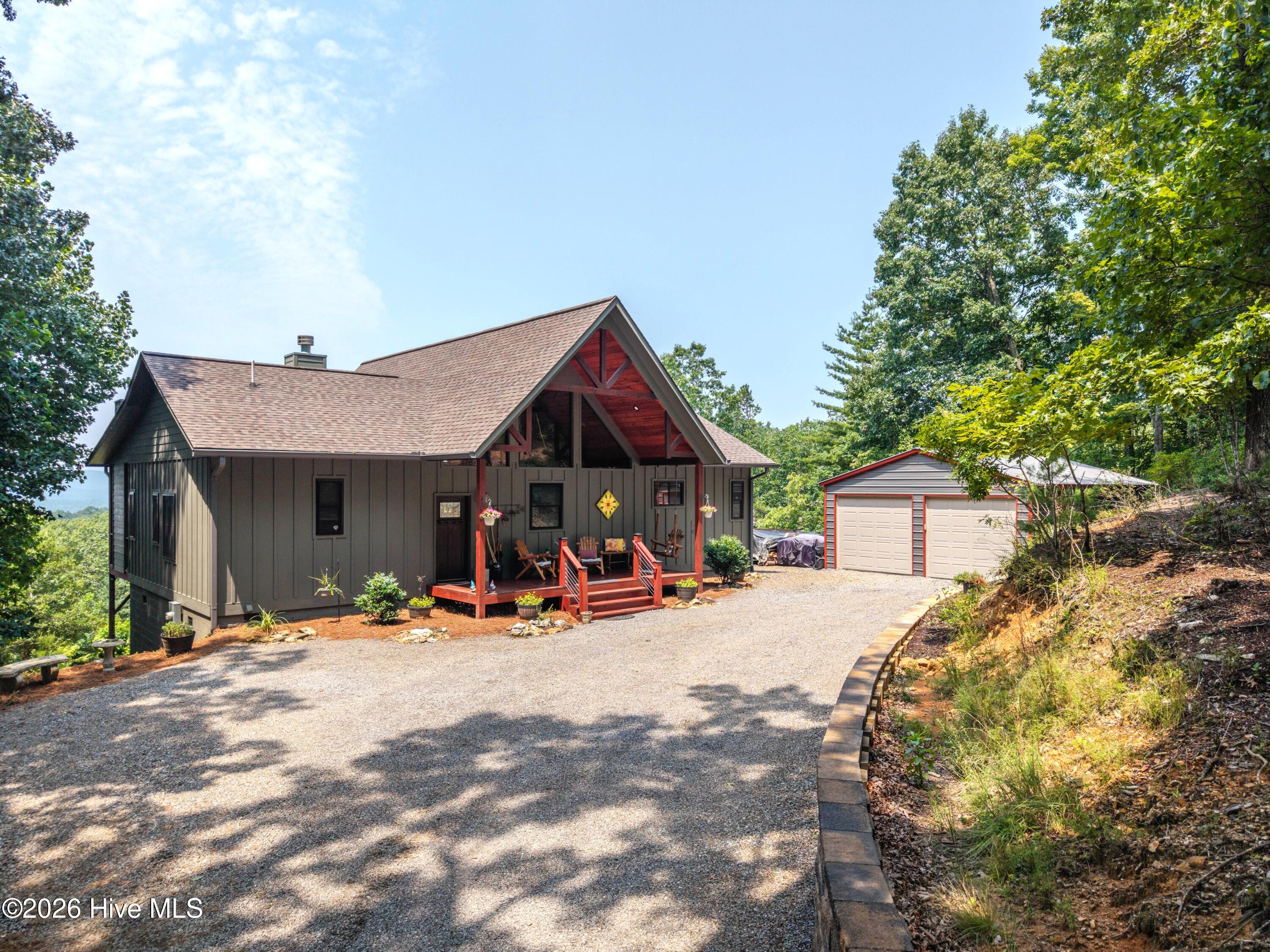Exterior photo of 800 Mary King Mountain Drive, Murphy, NC 28906. MLS: 100592991