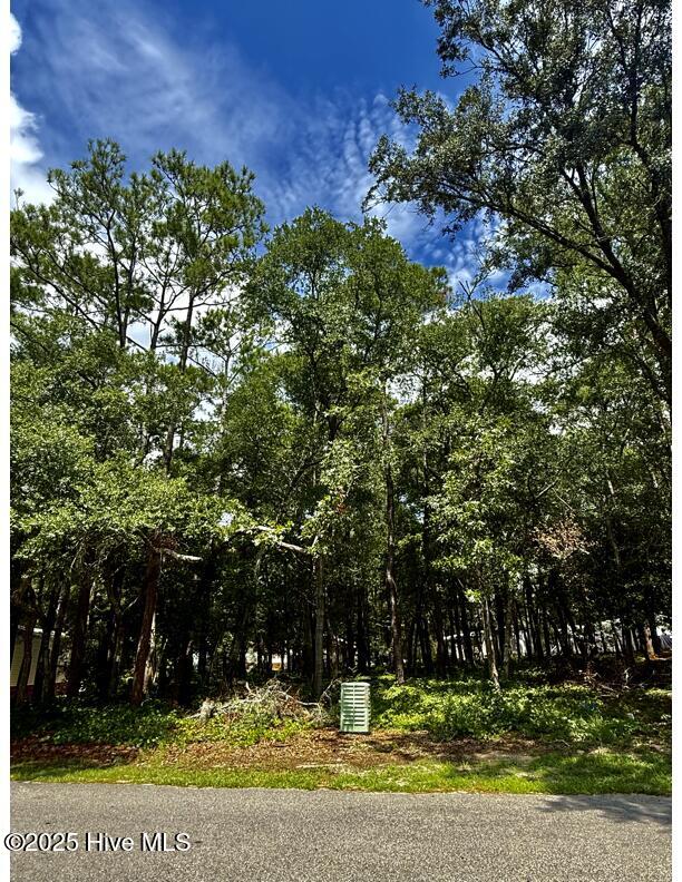 Blue Sail facing lot