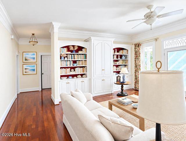 Additional view of large living room.