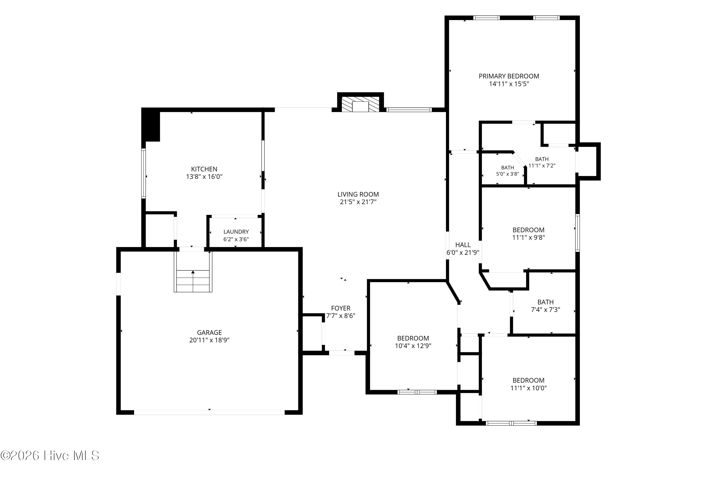 Exterior photo of 106 Quartz Drive, Jacksonville, NC 28540. MLS: 100606520