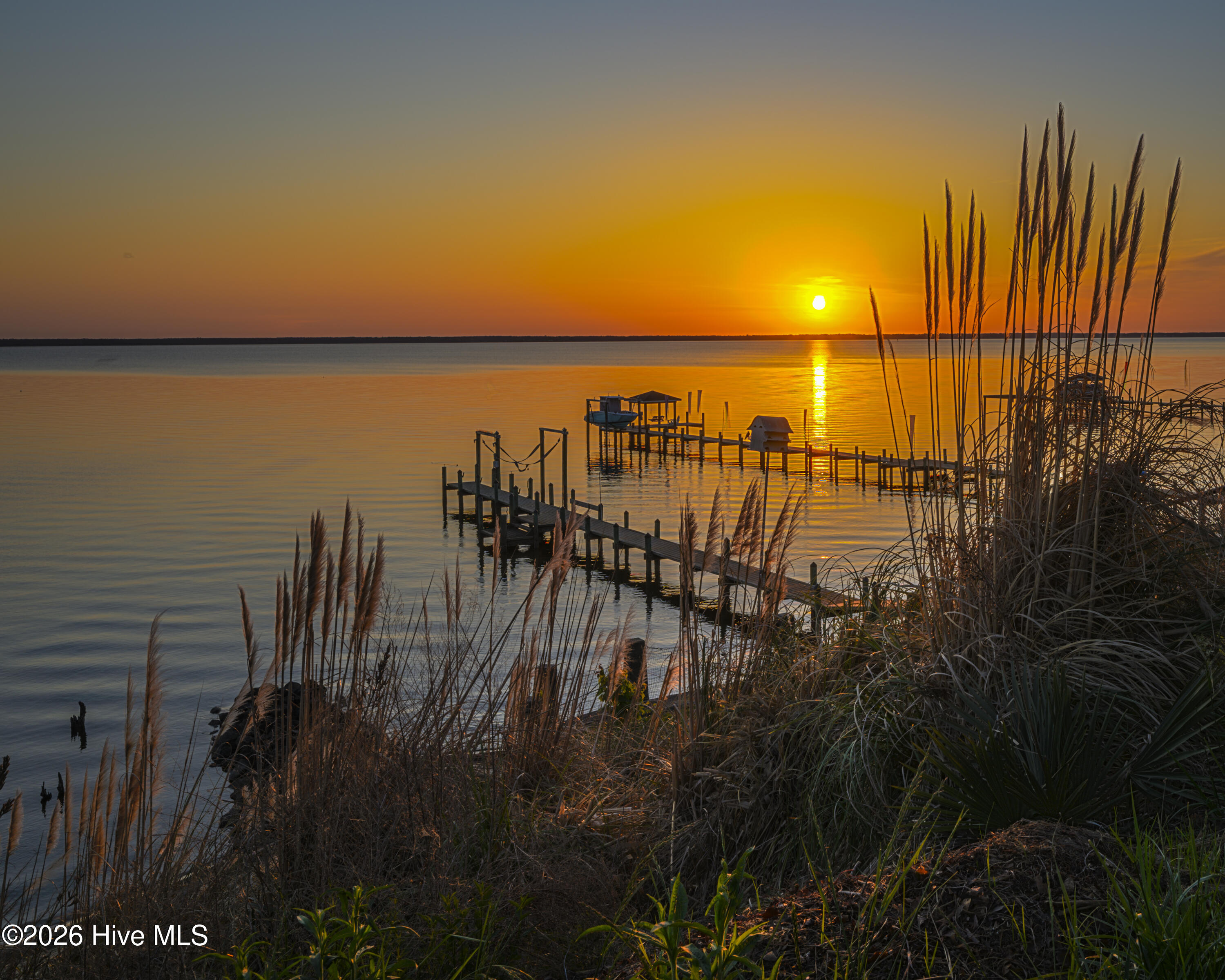 Sunrise over the Neuse River