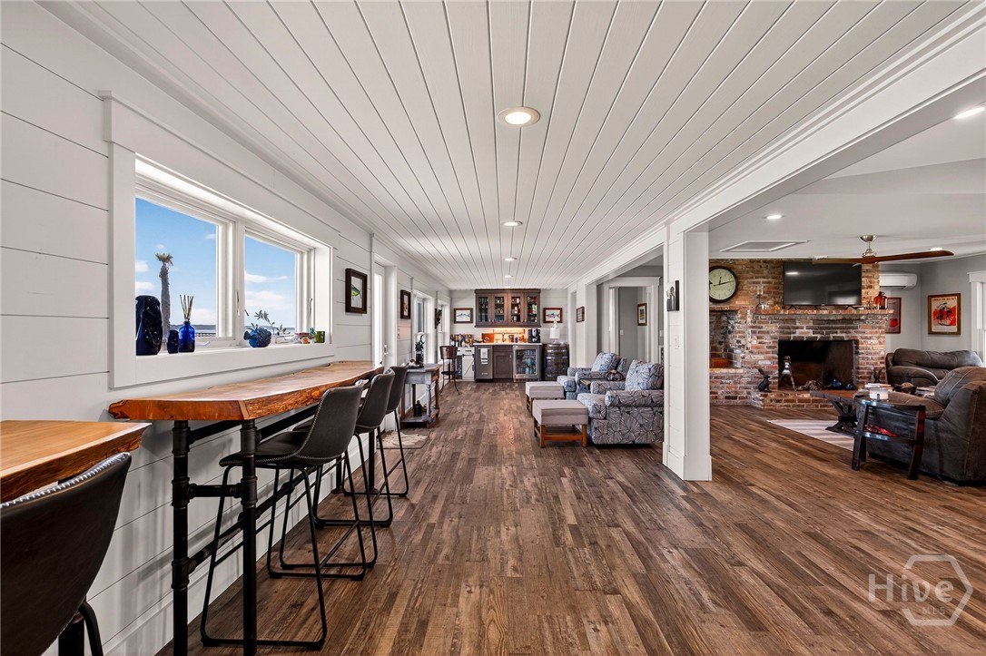 Original home remodeled to open floor plan