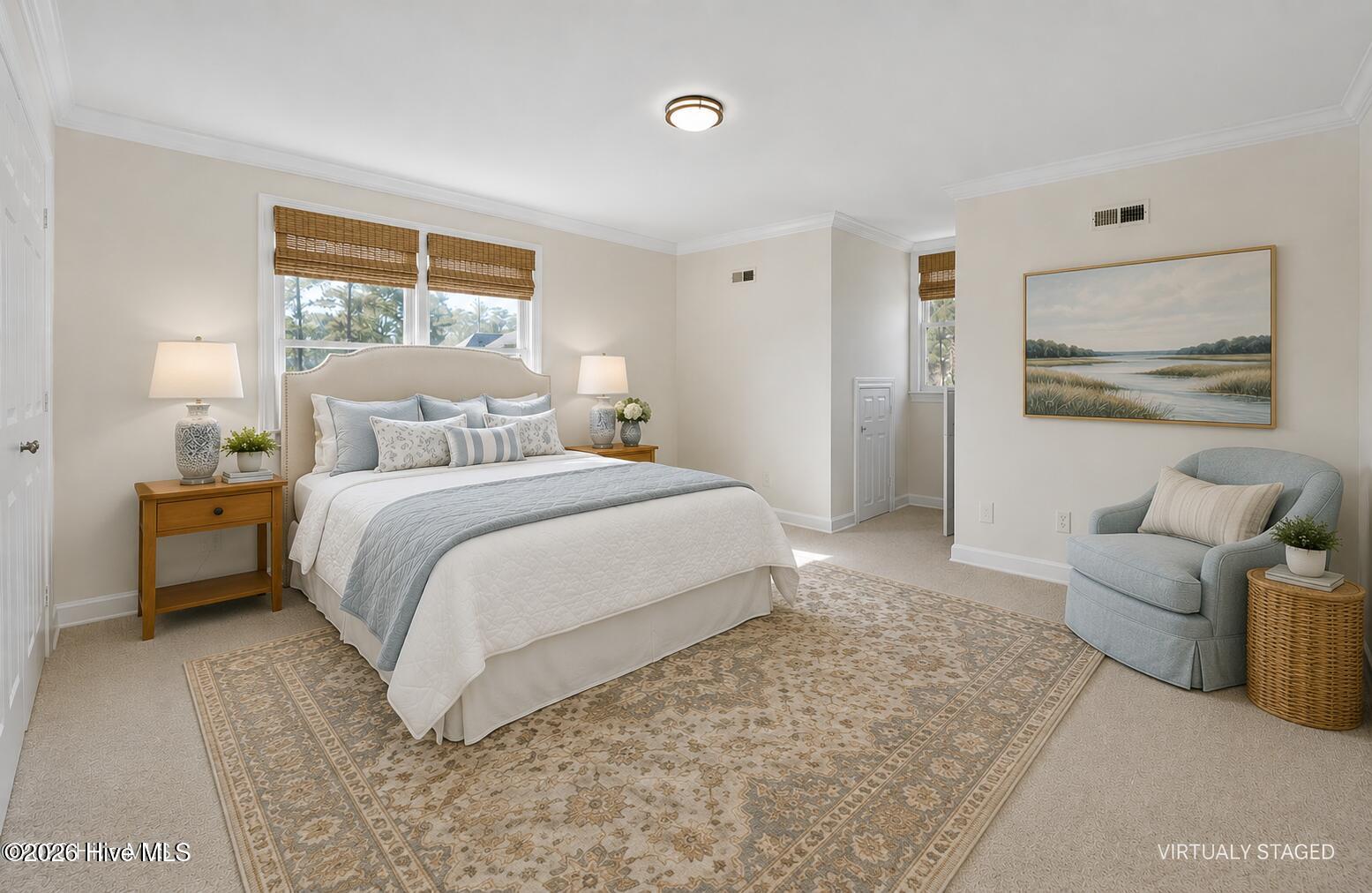 Virtually Staged - Second Bedroom