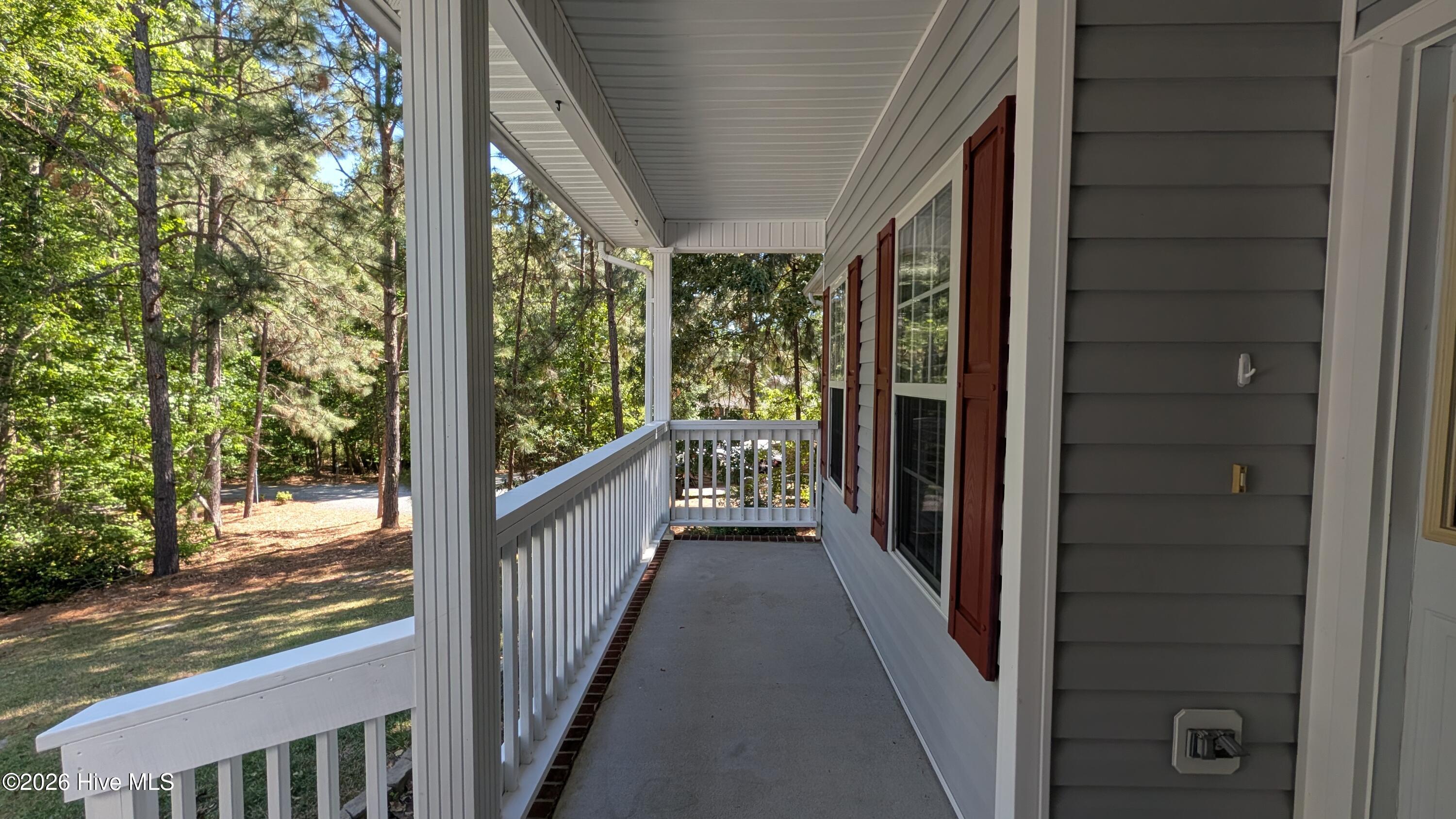 Updated after repairs made to railing