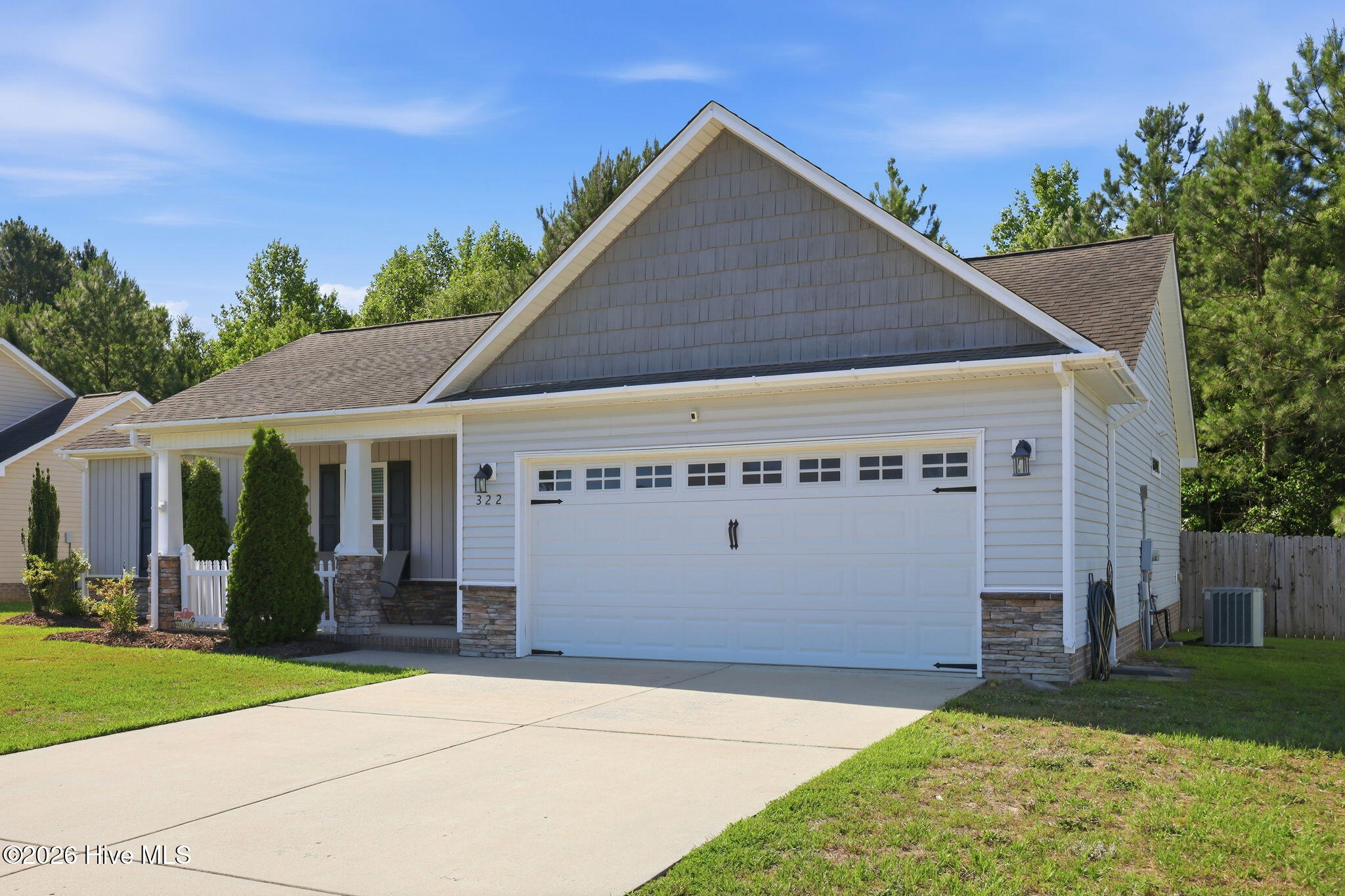 Exterior photo of 322 Tamarack Drive, Ayden, NC 28513. MLS: 100579335