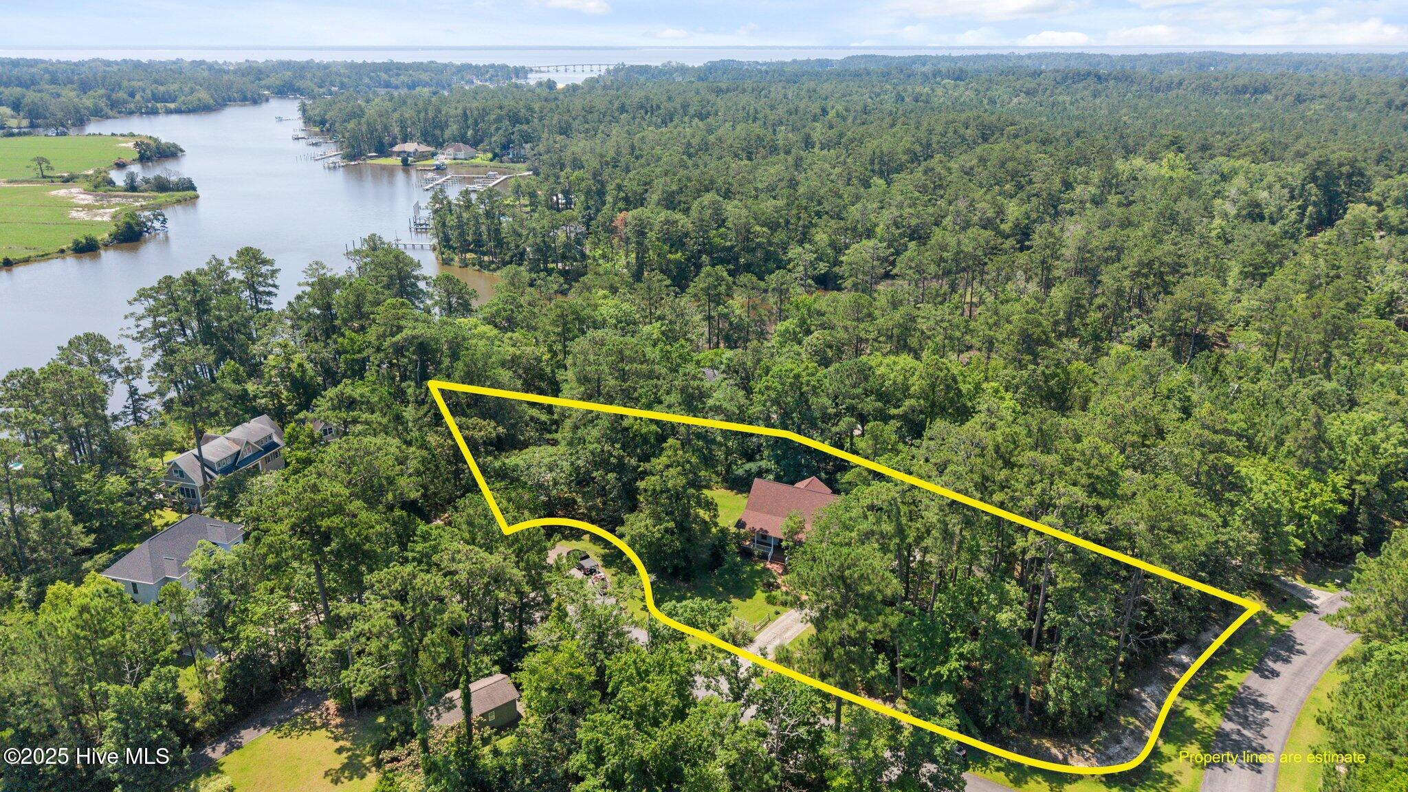 Large .939 acre lot!