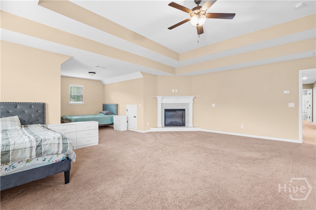 Upstairs Primary Bedroom with Ensuite
