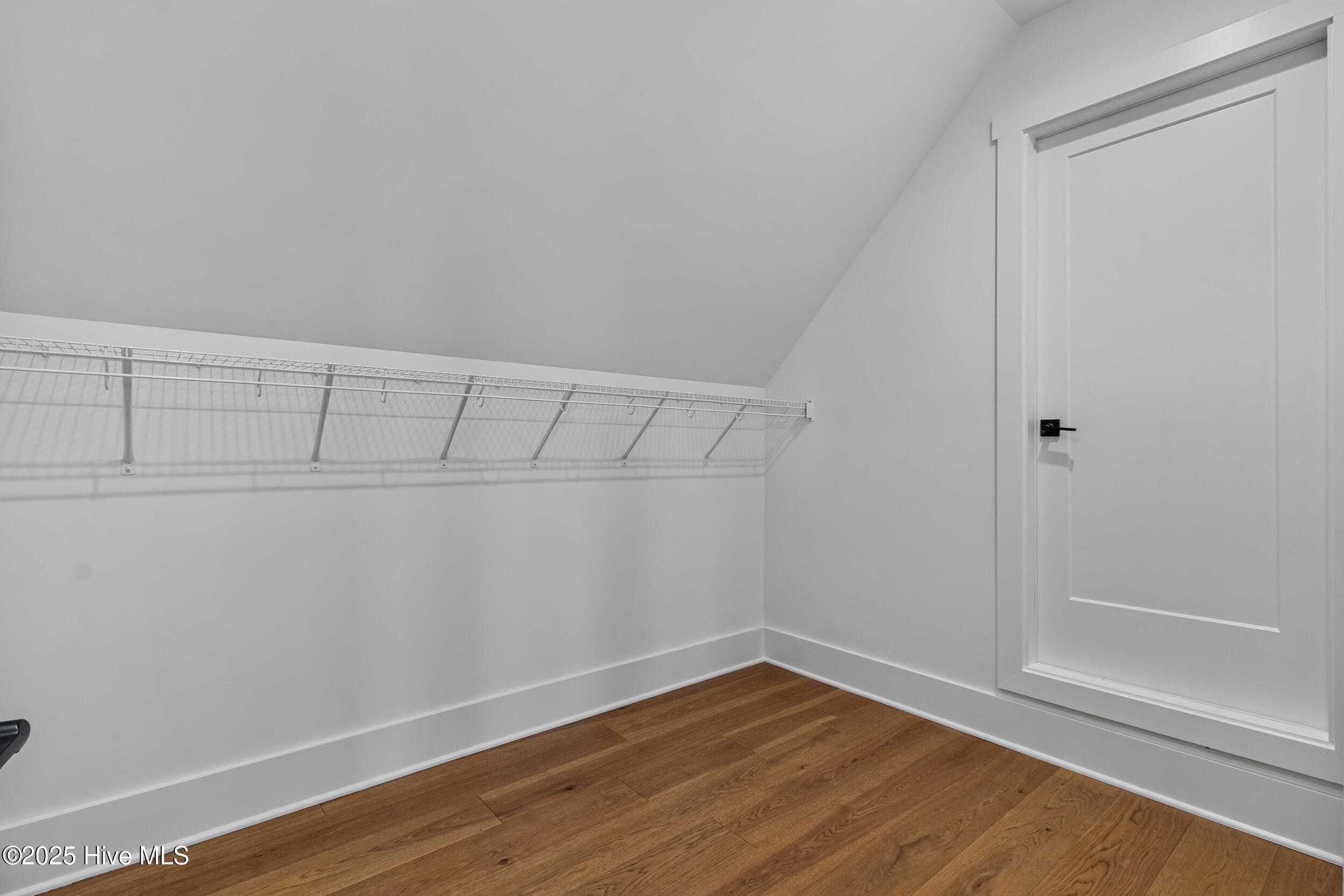 Upstairs closet