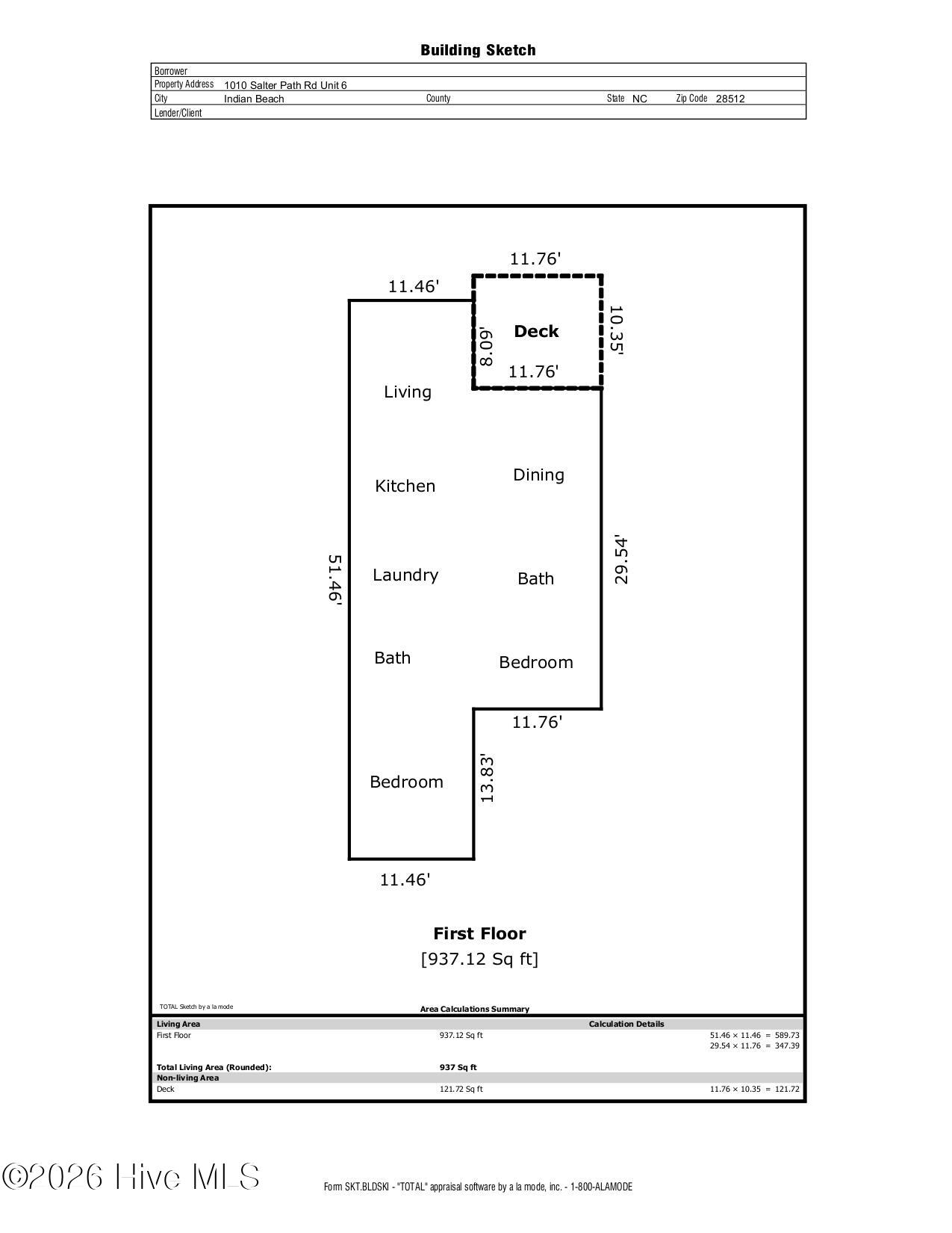 1010 Salter Path 6, Mariner's Point,Indian Beach