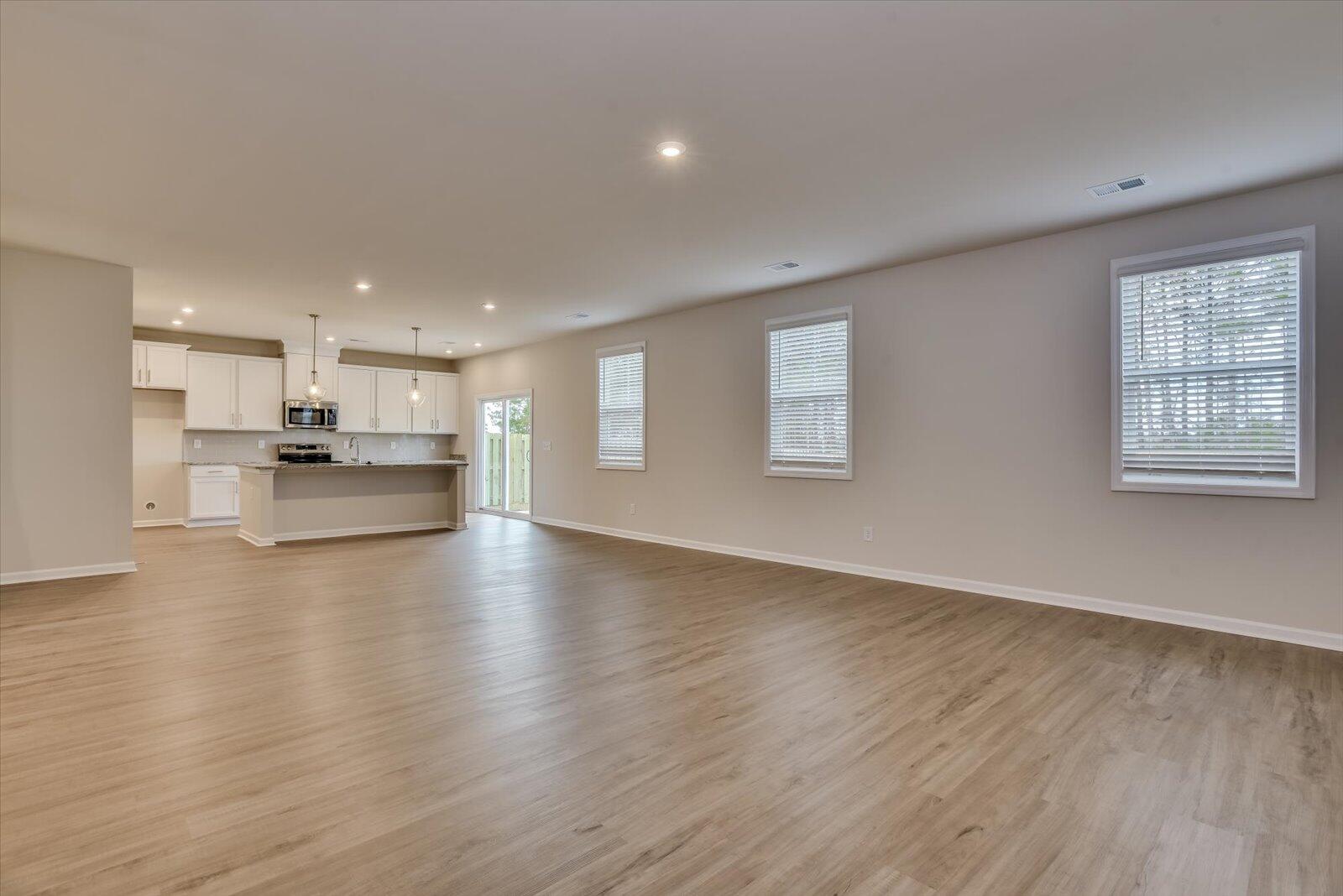 Family Room Looking into Kitchen