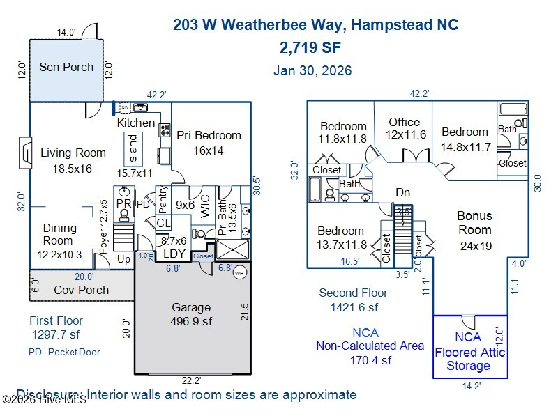 Homes For Sale - 203 W Weatherbee Way<br/> Hampstead, NC 28443