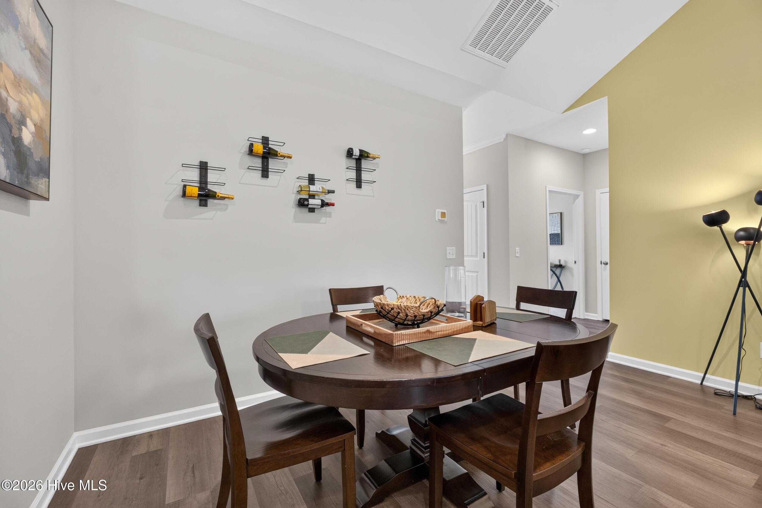 Dining area view