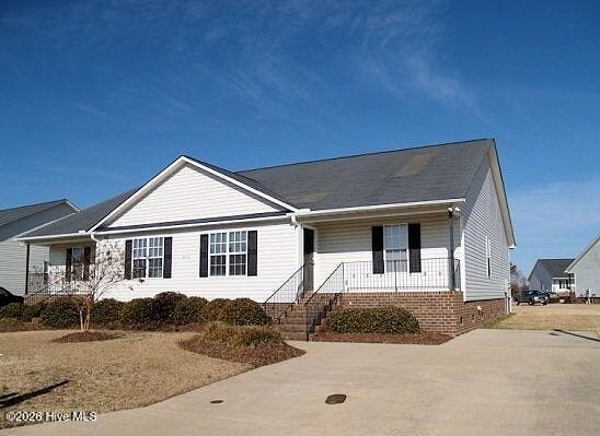 Exterior photo of 5115 Deveron Street B, Greenville, NC 27834. MLS: 100587731