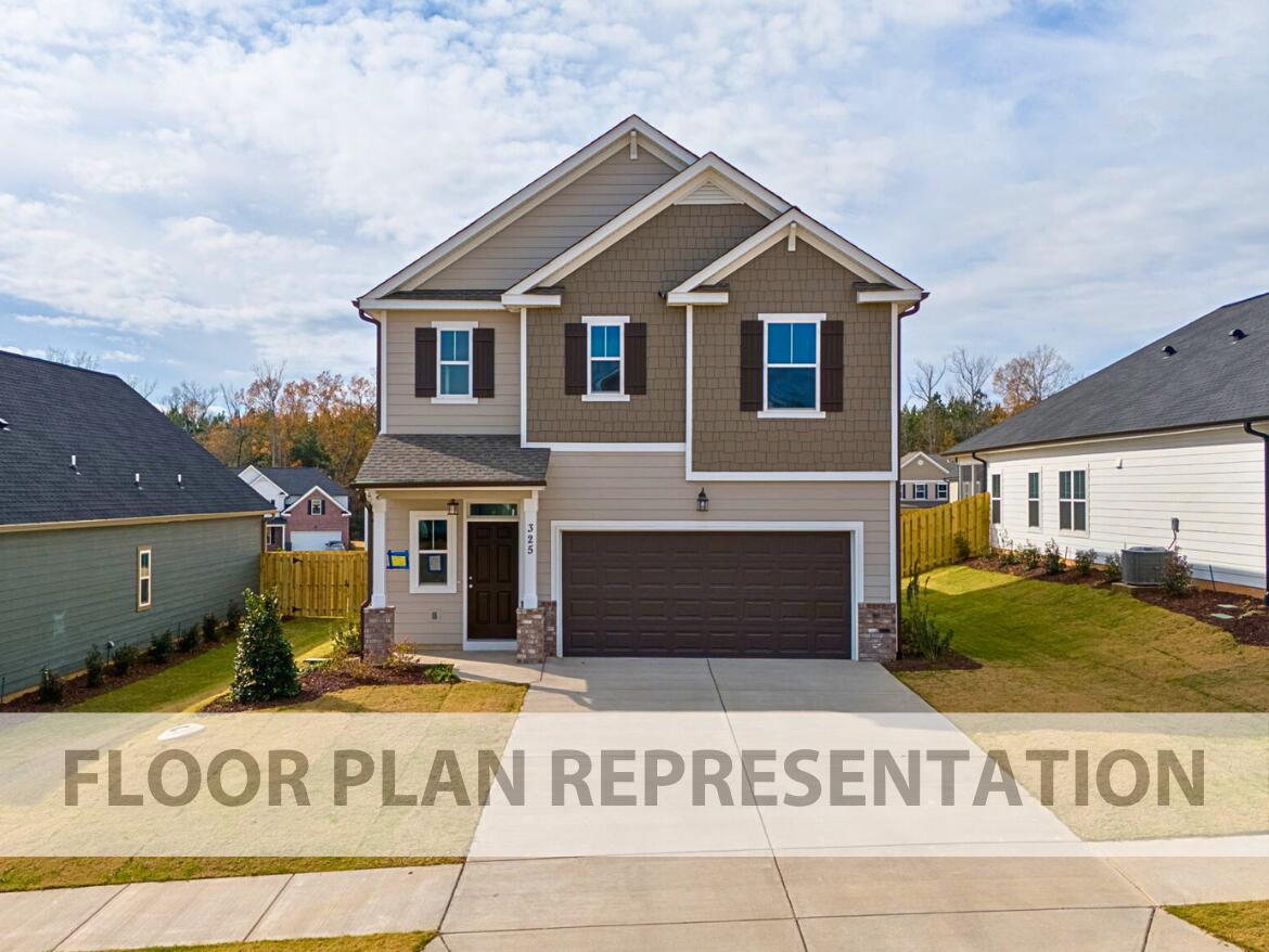 Front Exterior Elevation C 1807 Plan