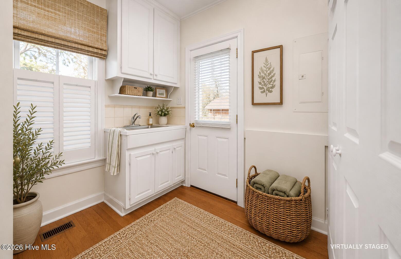 Virtually Staged - Laundry Room