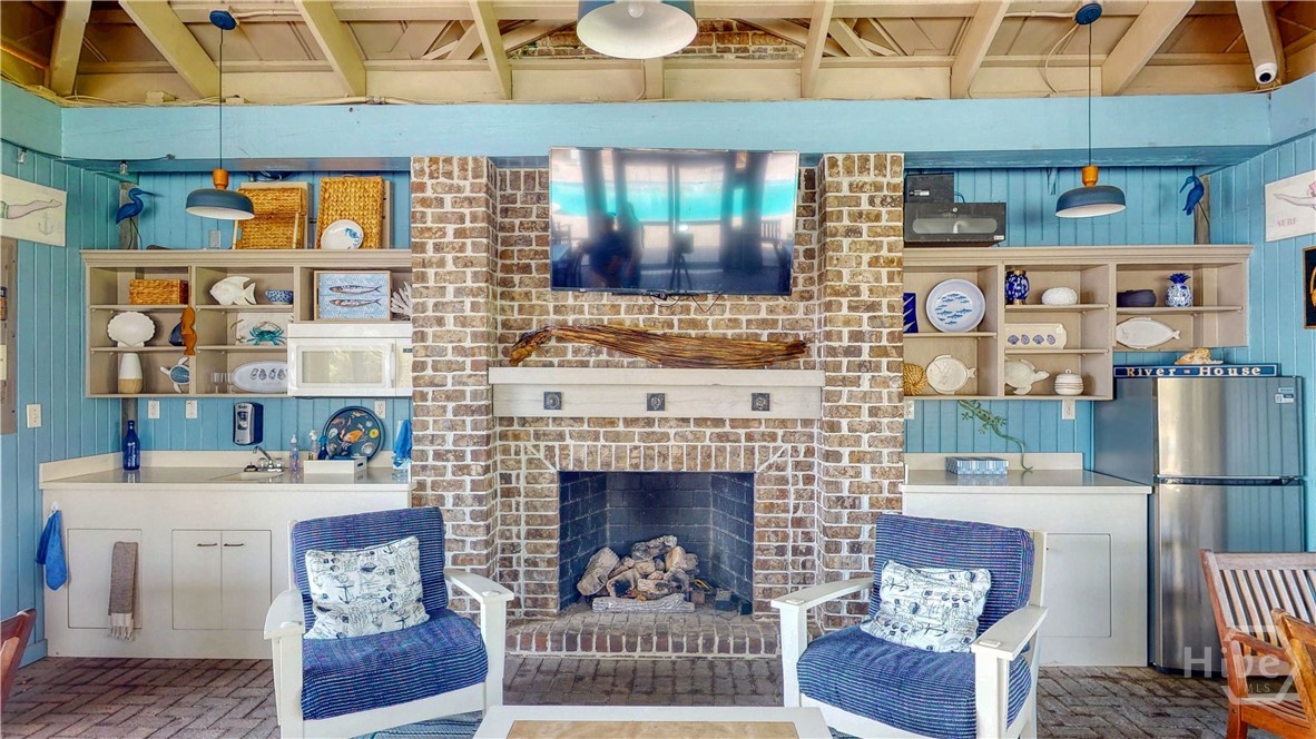 Clubhouse is perfect for gatherings.