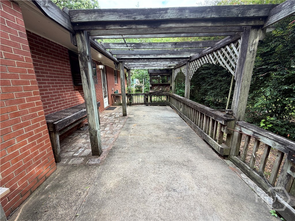 Back Patio for grilling, gatherings, relaxing, etc.