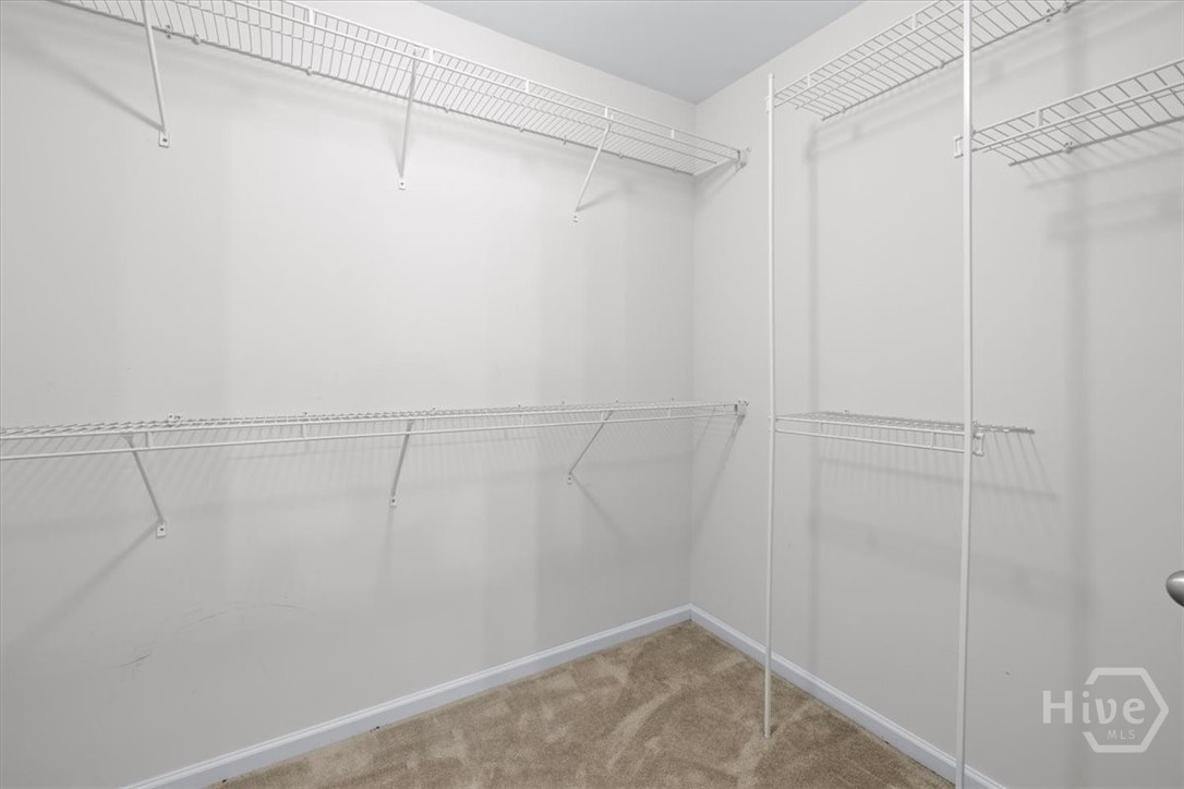 Primary closet