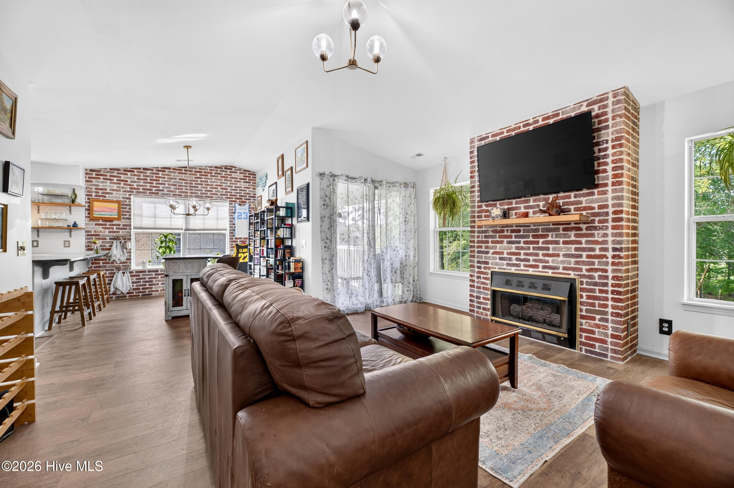 Brick detail adds charm!