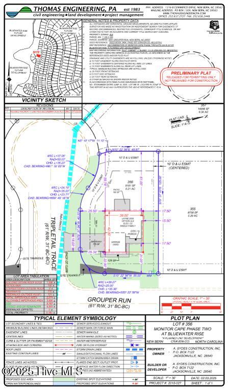 Updated Preliminary Plot Plan