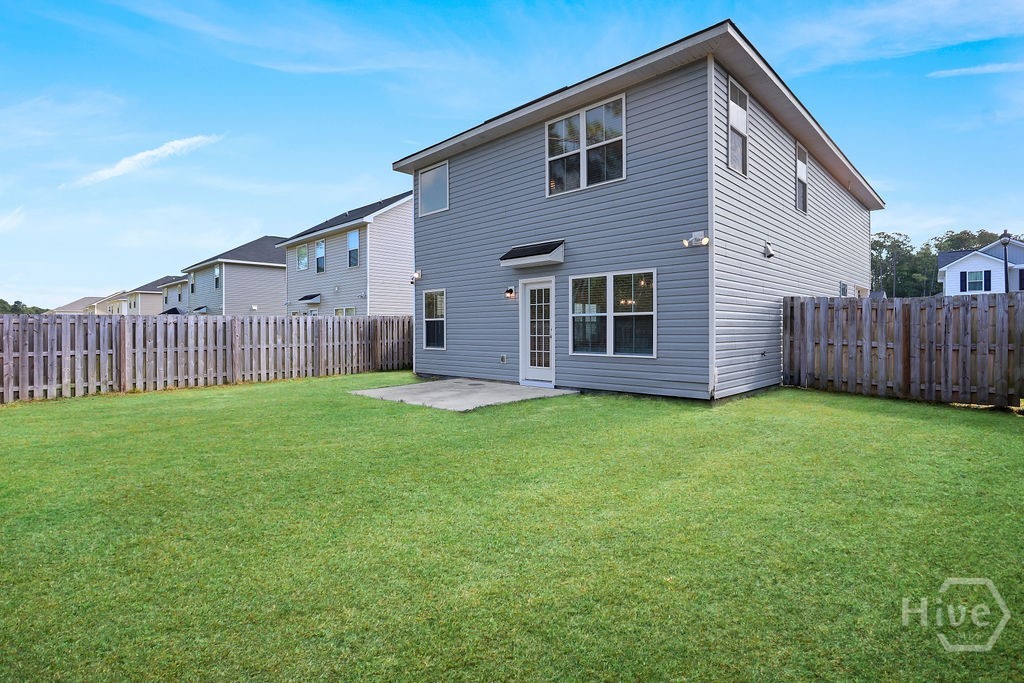 Large Fenced Yard with Patio