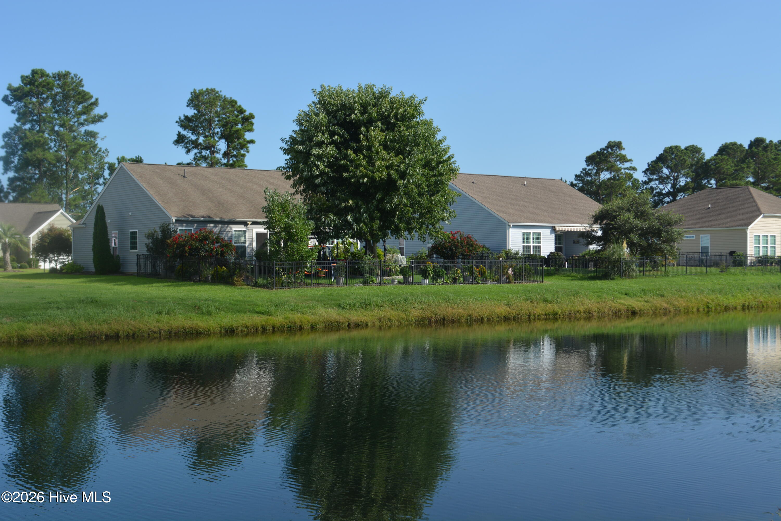 View from the screened porch